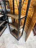 Industrial Metal/Wood Shelf