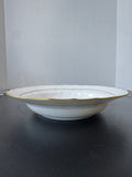 Herend Hungary 1524 Golden Edge White Large Rim Soup Bowl (C) (7 AVAILABLE—PRICED INDIVIDUALLY AT $30 EACH)