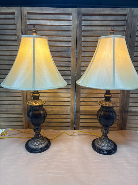 Pair of Neoclassical Style Table Lamps