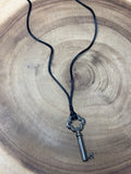 Skeleton Key On Satin Cord