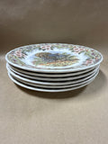 Queens Myott Thanksgiving Turkey Dinner Plates - Set Of 6 (A)
