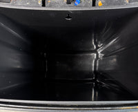 Kohler Black & Stainless Steel Trash Can with Foot Pedal