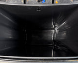 Kohler Black & Stainless Steel Trash Can with Foot Pedal