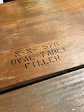 Dining Set: Table, 2 Leaves, Table Pads and (8) Chairs***HEAVY ITEM***READ DETAILS ON PICK UP POLICY***