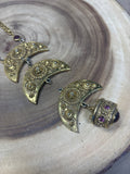 Etruscan Style Necklace (AS IS)