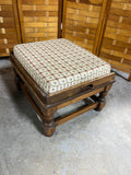 Ottoman with Removable Cushion
