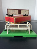 No. 3662 Operating Milk Car Vintage Lionel Train for “O” Gauge Track with Platform & Box