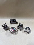 Miniature Outdoor Table And Chairs Set
