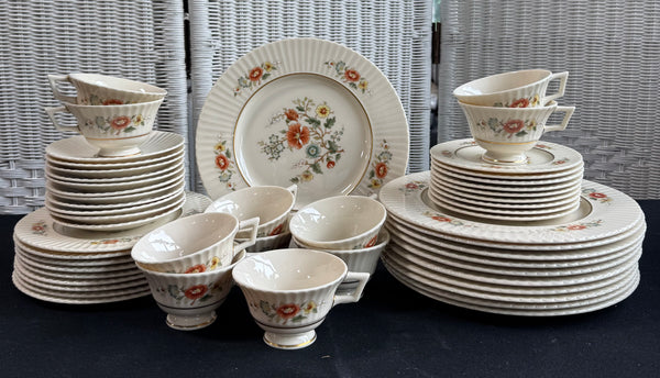 51–Piece Lenox Temple Blossom China Set