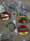 Lot of Various U.S. Rotary Pins