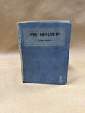 What Men Live By c.1922