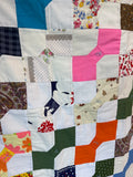 Colorful Patchwork Quilt Wall Hanging