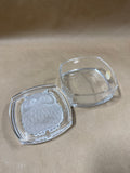 Cristal Embossed Owl Trinket Dish
