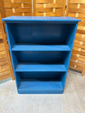 Blue Painted Bookcase
