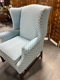 B-Ethan Allen Wing Back Chair