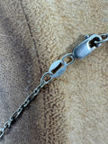 Filigree Dragonfly Sterling Silver Double Pendant Necklace