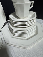 27-Piece Johnson Brothers England Heritage White China Set