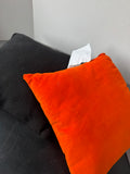 Pair of Fall Holiday Rhinestone Accented Throw Pillows