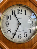 Dunhaven Regulator Westminster Chime Battery Operated Wall Clock
