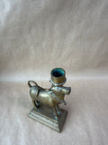 Brass Bull Candle Holder
