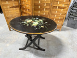 Antique Victorian Style Painted Folding Table