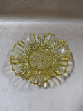 Yellow Federal Glass Candy Dish // 3 Available // PRICED INDIVIDUALLY