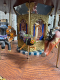 Holiday Creations Classic Large Carousel AS IS (READ DESCRIPTION CAREFULLY)