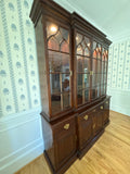 Statton Oldtowne Lighted China Hutch ***HEAVY ITEM***READ DETAILS ON PICK UP POLICY***
