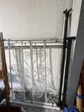 Queen Bed with Metal Frame and Hardware