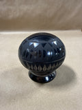 Aurelia Aldavarez Lopez Black Pottery Vase — Signed