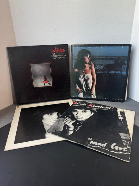 (G) Lot of 4 Linda Ronstadt Vintage LP Vinyl