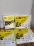 Soft N Crafty NU Foam Batting - 4 Pieces - Appears Unused