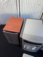 Sony Compact Disc Deck Receiver with Pair of Bookshelf Speakers & Remote