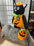Halloween Greeters and Plush  L, 4 pc