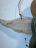 Rustic Wooden Hanging Garden Angel Decor