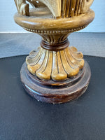 Ornate Resin Decorative Lidded Urn