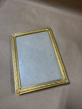 Brass Vintage Easel Back Picture Frame