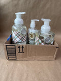 Sealed Vintage Plaid Hand Soap And Lotion