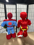 Ironman & Spiderman Easter Greeters Lot I, 2 pc, 24"H.