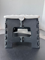 Core Home Black & White Folding Plastic Step Stool