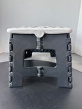 Core Home Black & White Folding Plastic Step Stool