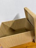 Seagrass Style Storage Basket / Woven Basket With Handles