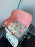 Ohio Art Vintage Metal Doll Stroller