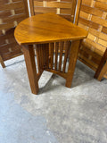 Mission Style Corner Table