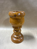 Wooden Hand Turned Candle Holder