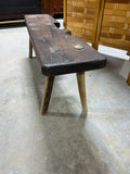 Vintage Handcrafted Bench
