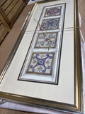 Pair of Rosette Panels