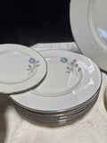 21-Piece Carillon USA Blue Rhapsody Fine China Set