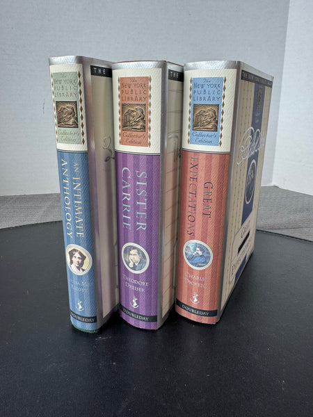 Trio of New York Public Library Collector’s Edition Classics Hardcover Books