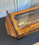 Tempus Fugit Vintage Wood Cased Westminster Chime Pendulum Wall Clock with Key